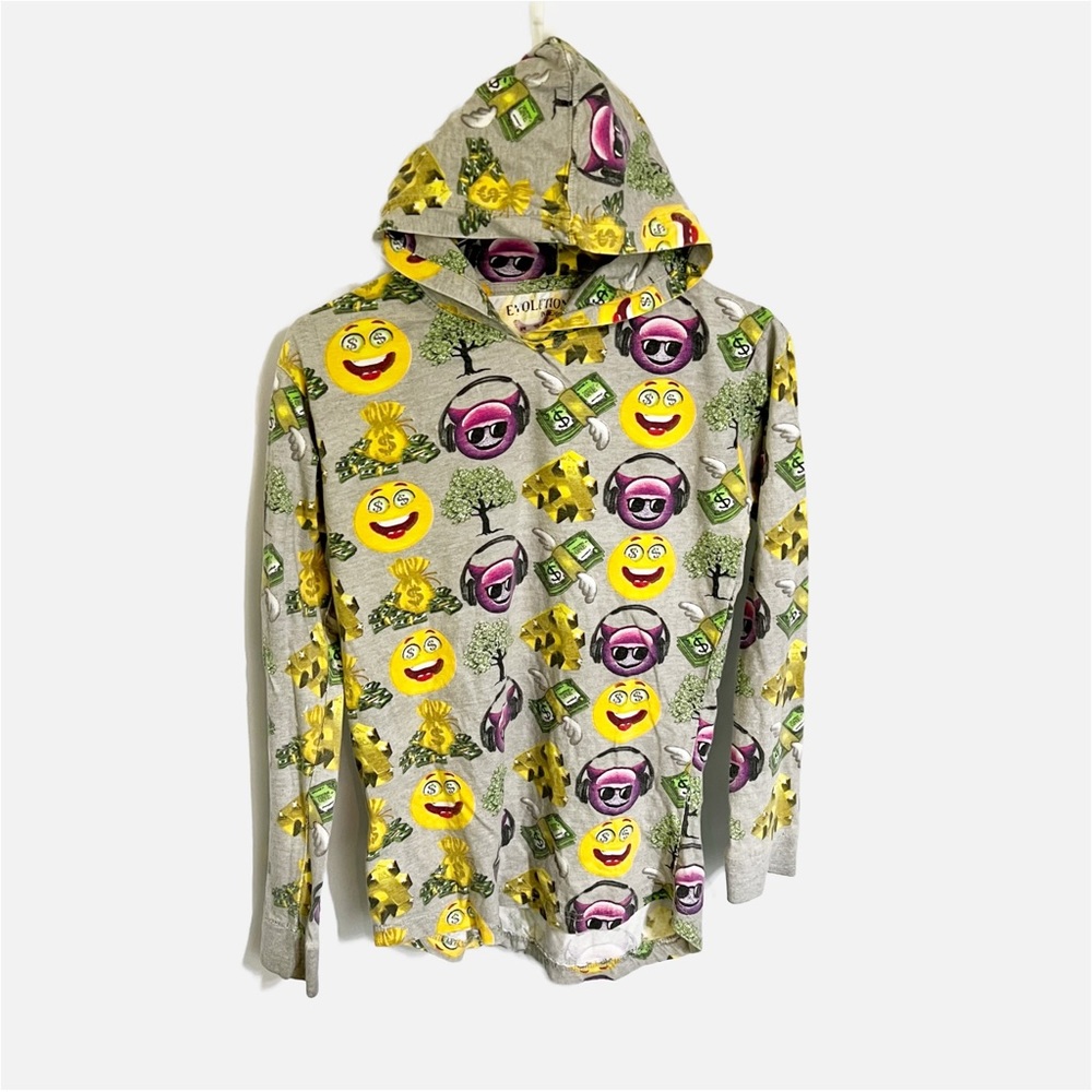 🔥3/$15🔥Emoji Hooded Pullover